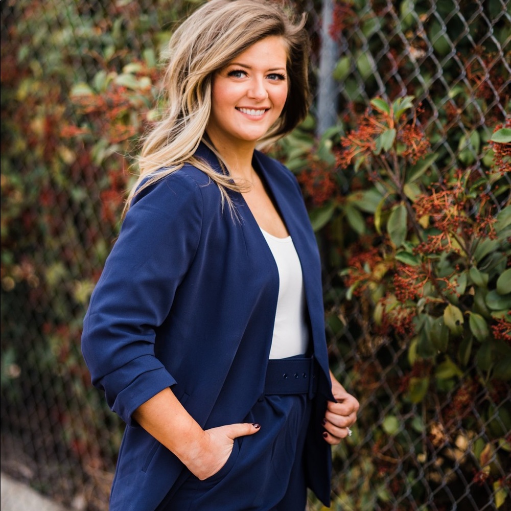 Navy Business Jacket